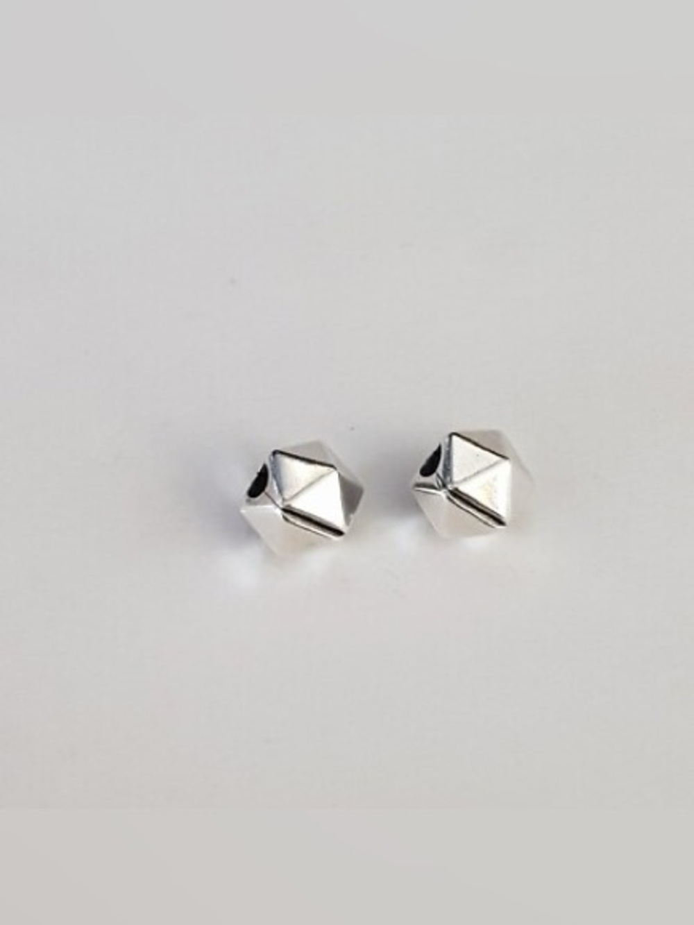 2x Authentic Pandora 791004 Rock Star Sterling Silver Clip Charms Pair Retired